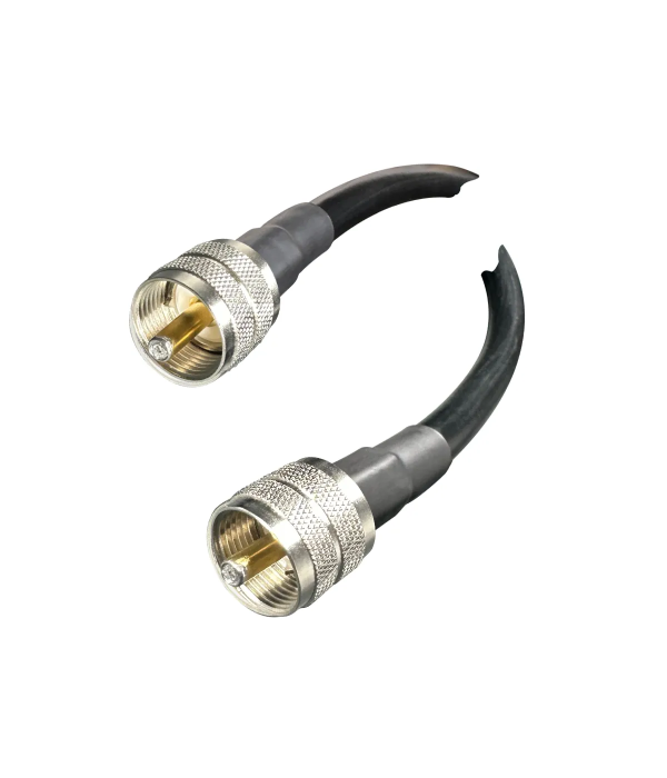 Coaxial Jumper Cable LMR-400, PL-259 Male to PL-259 Male, 1.5 m | hamparts.shop