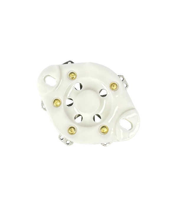 Ceramic tube 5-pin socket for FU-7 (807, QE06-50) tube | hamparts.shop