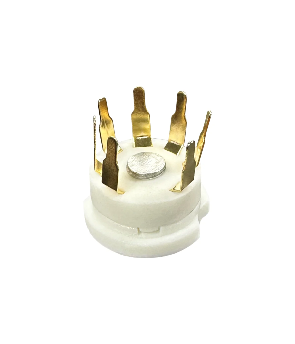 Ceramic tube 7-pin socket for 6J1 (EF95) tube | hamparts.shop