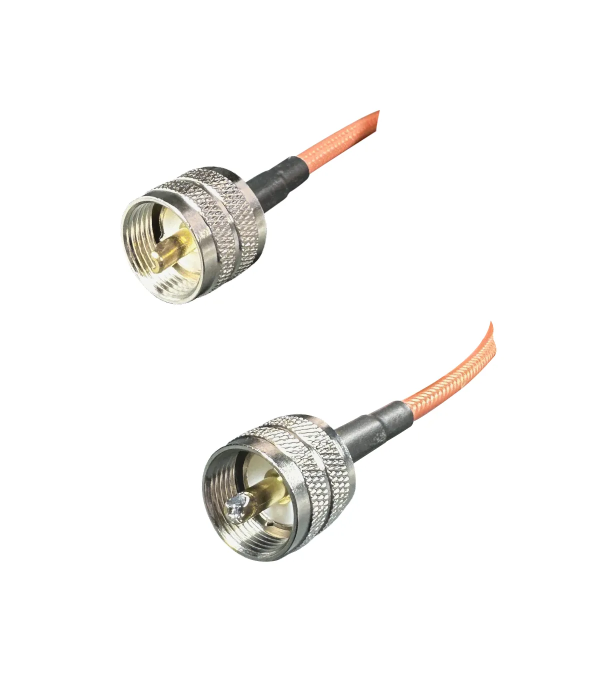 Coaxial Jumper Cable RG-142, PL-259 Male to PL-259 Male, 1.5 m | hamparts.shop