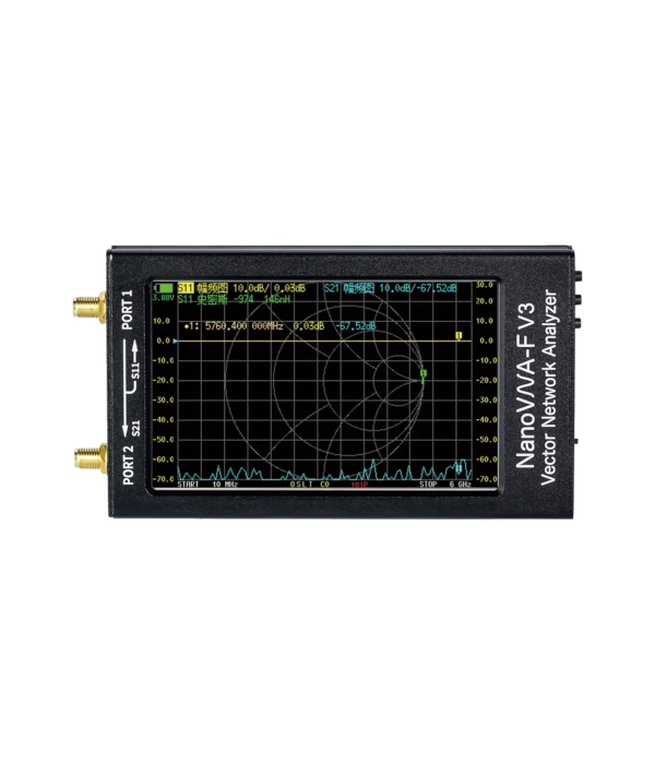 VNA NanoVNA-F V3 Vector Network Analyzer | hamparts.shop