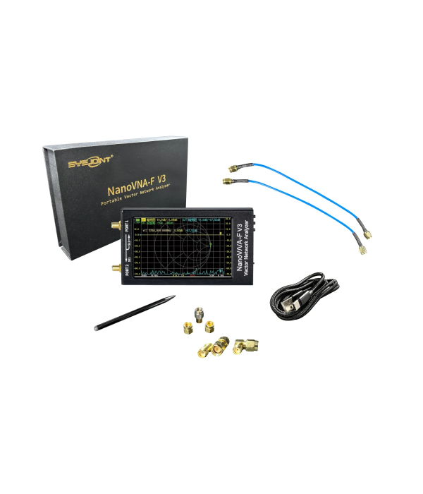 VNA NanoVNA-F V3 Vector Network Analyzer | hamparts.shop