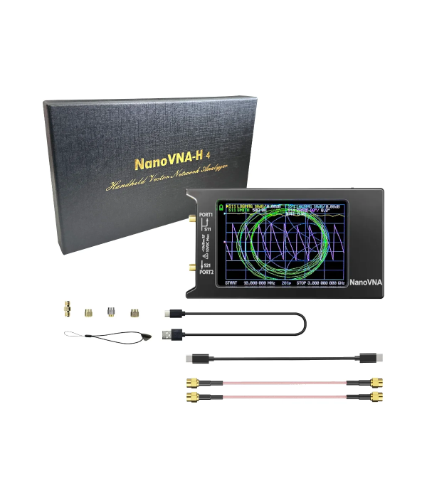 VNA NanoVNA H4 Vector Network Analyzer | hamparts.shop