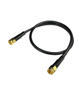 Coaxial Jumper Cable LMR-195, SMA Male to SMA Male, 50 cm | hamparts.shop