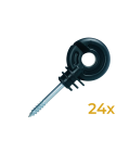 Set of  24 circular insulator for wire antennas | hamparts.shop