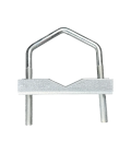 Saddle clamps M8 galvanized kit | hamparts.shop