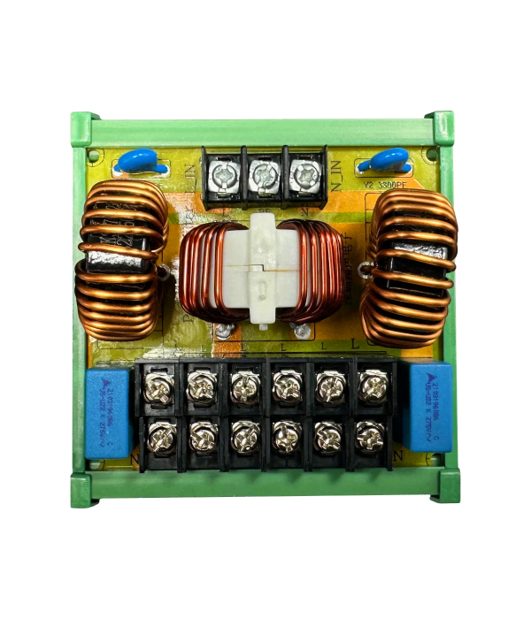 EMI filter 230V 20A AC, DIN rail | hamparts.shop