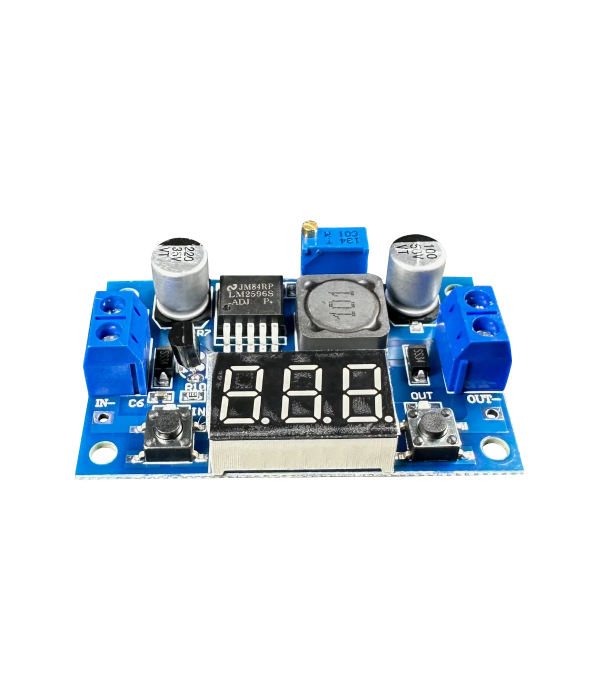 DC/DC step-down LM2596 3A with Voltmeter | hamparts.shop