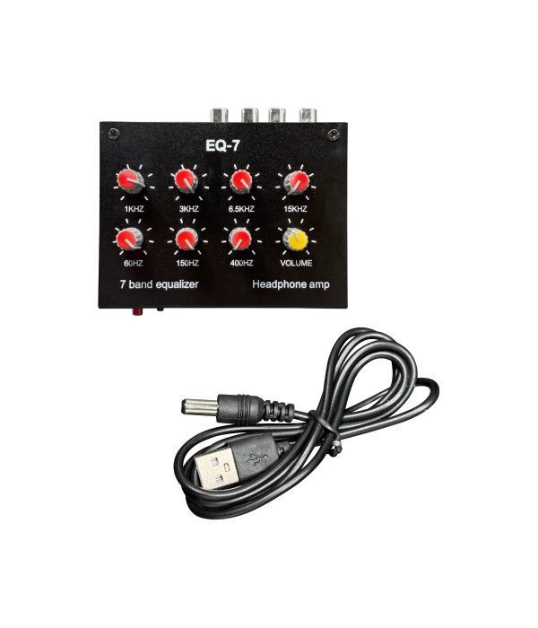 Audio 7-Band Equalizer with Headphone Preamp | hamparts.shop