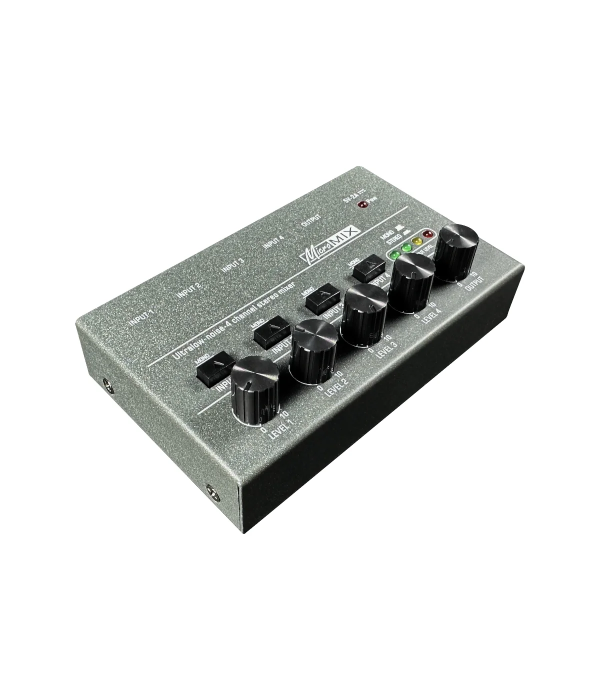 Audio Mixer, 4-Channel Stereo, USB-C | hamparts.shop