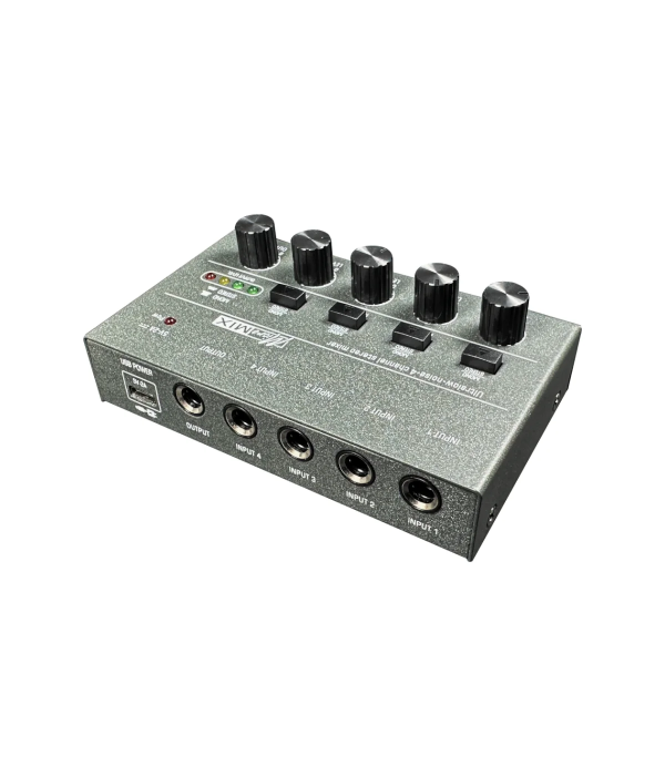 Audio Mixer, 4-Channel Stereo, USB-C | hamparts.shop