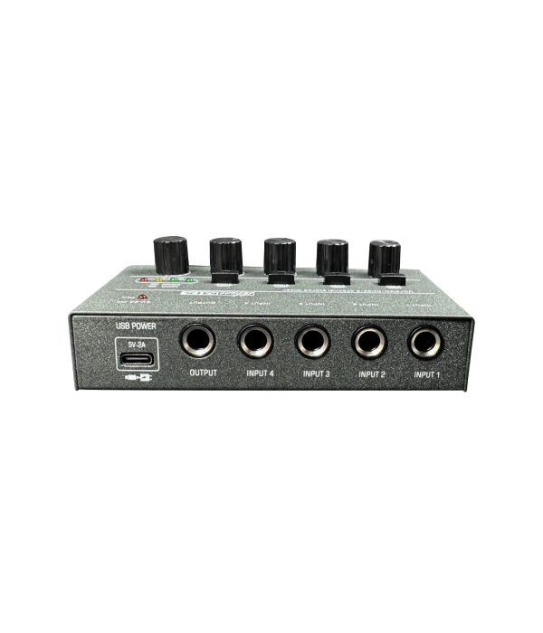 Audio Mixer, 4-Channel Stereo, USB-C | hamparts.shop