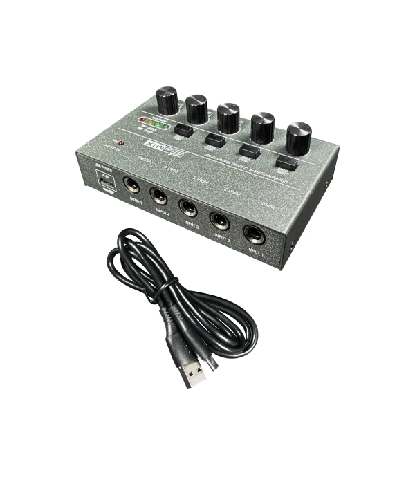 Audio Mixer, 4-Channel Stereo, USB-C | hamparts.shop