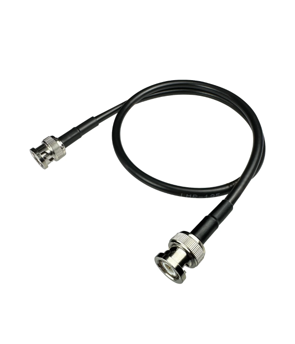 Coaxial Jumper Cable LMR-195, BNC Male to BNC Male, 50 cm | hamparts.shop