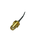 Coaxial Jumper Cable RF-113, SMA Female open end, 4.5 cm | hamparts.shop