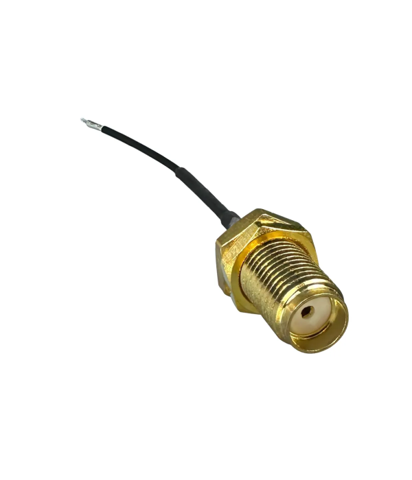 Coaxial Jumper Cable RF-113, SMA Female open end, 4.5 cm | hamparts.shop