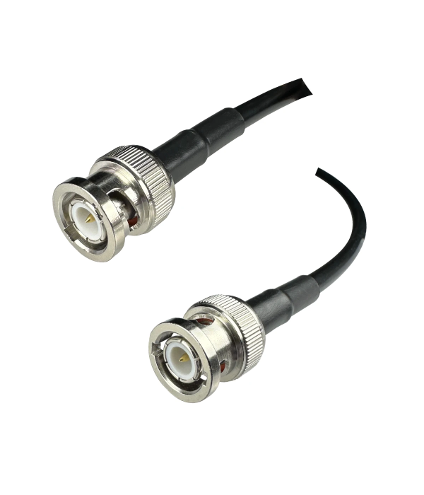 Coaxial Jumper Cable LMR-195, BNC Male to BNC Male, 50 cm | hamparts.shop