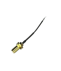 Coaxial Jumper Cable RF-113, SMA Female open end, 4.5 cm | hamparts.shop