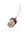 Coaxial Jumper Cable RG-316, SO-239 Female open end, 10 cm | hamparts.shop