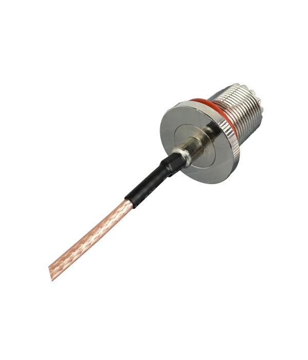Coaxial Jumper Cable RG-316, SO-239 Female open end, 120 cm | hamparts.shop