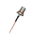 Coaxial Jumper Cable RG-316, SO-239 Female open end, 120 cm | hamparts.shop