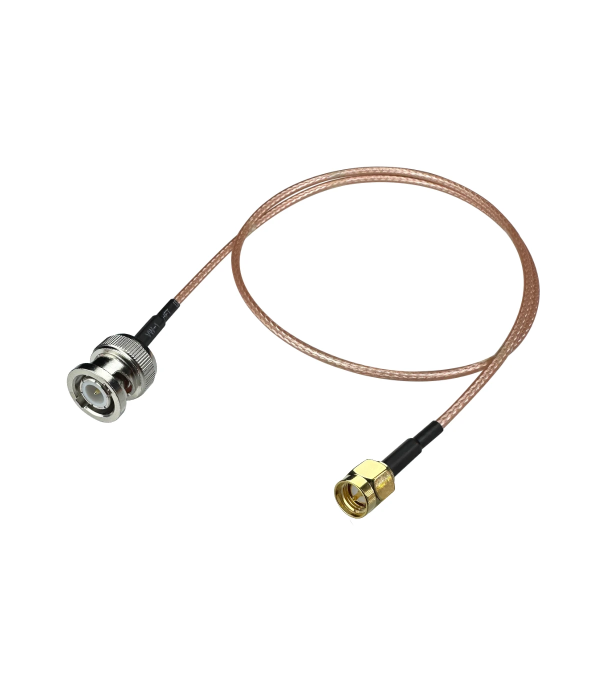 Coaxial Jumper Cable RG-316, BNC Male to SMA Male, 50 cm | hamparts.shop