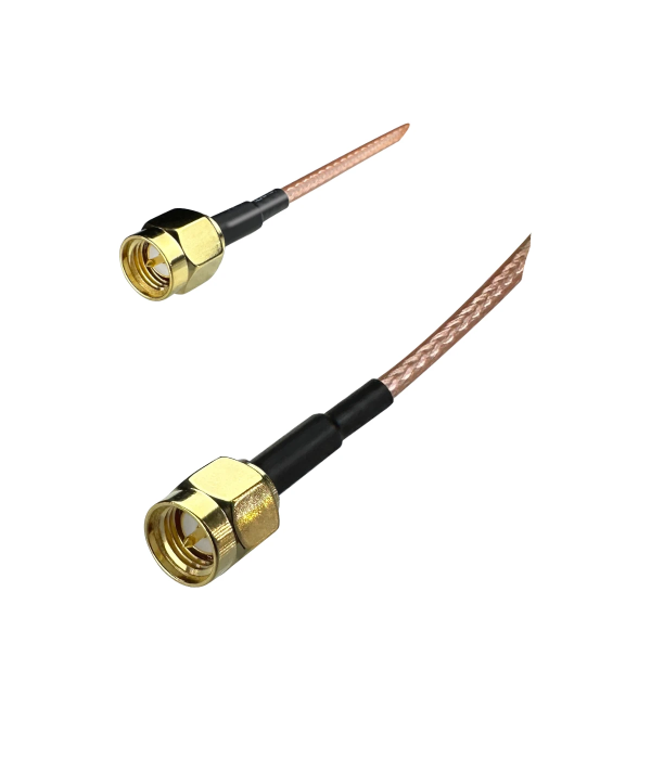 Coaxial Jumper Cable RG-316, SMA Male to SMA Male, 40 cm | hamparts.shop