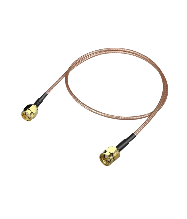 Coaxial Jumper Cable RG-316, SMA Male to SMA Male, 2 m | hamparts.shop