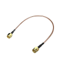Coaxial Jumper Cable RG-316, SMA Male to SMA Male, 17 cm | hamparts.shop
