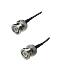 Coaxial Jumper Cable RG-174, BNC Male to BNC Male, 2 m | hamparts.shop