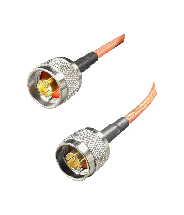 Coaxial Jumper Cable RG-142, N Male to N Male, 1 m | hamparts.shop