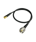 Coaxial Jumper Cable LMR-195, PL-259 Male to SMA Male, 50 cm | hamparts.shop
