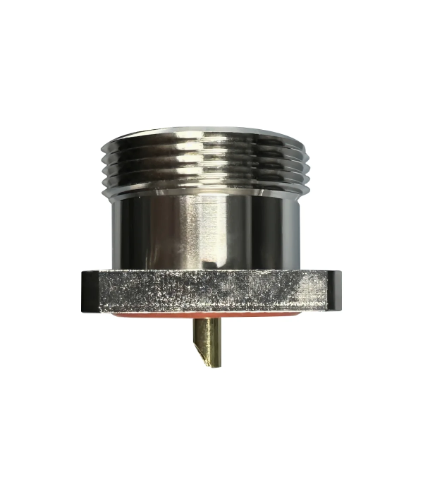 Connector 7/16 DIN female Panel mount 4 mounting holes | hamparts.shop
