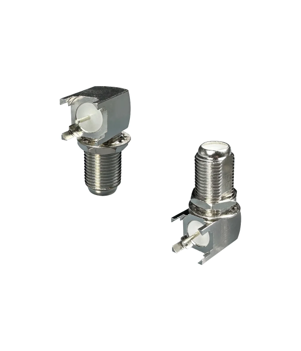 Connector F female 90degree PCB mount | hamparts.shop