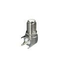 Connector F female 90degree PCB mount | hamparts.shop