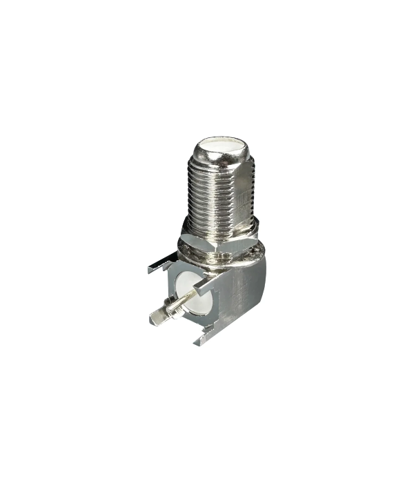 Connector F female 90degree PCB mount | hamparts.shop