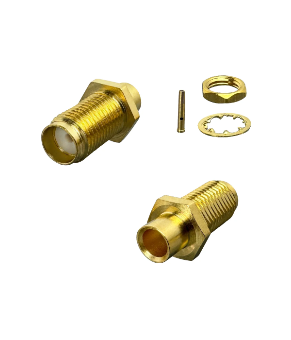 Connector SMA female for RG-402 Semi-rigid | hamparts.shop