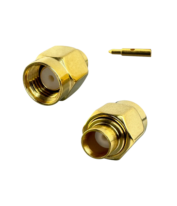 Connector SMA male for RG-402 Semi-rigid | hamparts.shop