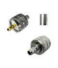 Connector PL-259 male Crimp-on to RF-240 RG-8X | hamparts.shop