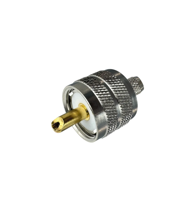 Connector PL-259 male Crimp-on to RF-240 RG-8X | hamparts.shop