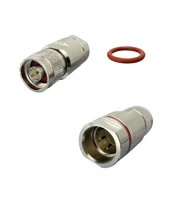 Connector N male Clamp for 1/2" coax cable classic | hamparts.shop