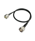 Coaxial Jumper Cable LMR-195, N Male to PL-259 Male, 1 m | hamparts.shop