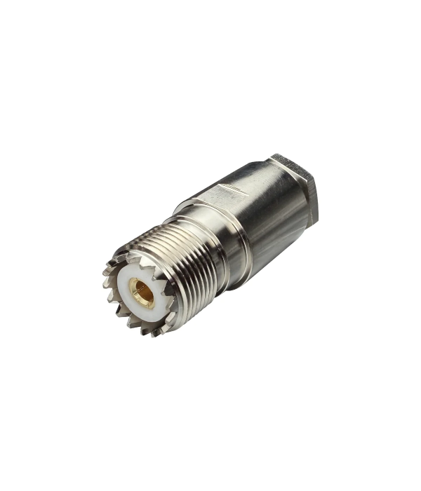 Connector SO-239 female Clamp for RG-8 LMR-400 | hamparts.shop