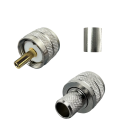 Connector PL-259 male Crimp-on to RG-8 LMR-400 | hamparts.shop