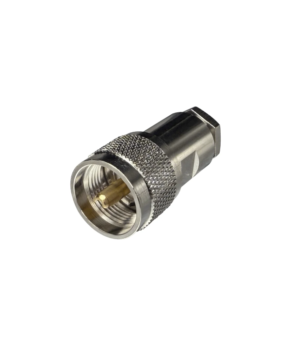 Connector PL-259 male Clamp for RG-58 LMR-195 | hamparts.shop