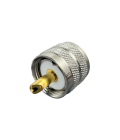 Connector PL-259 male Crimp-on to RG-58 LMR-195 | hamparts.shop
